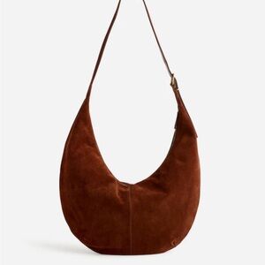 Madewell Essential Curve Bag in Soft Mahogany